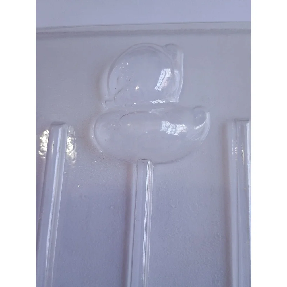 Duck Lollipop Chocolate Candy Mold Easter Rubber Ducky Chic Baby Shower‎